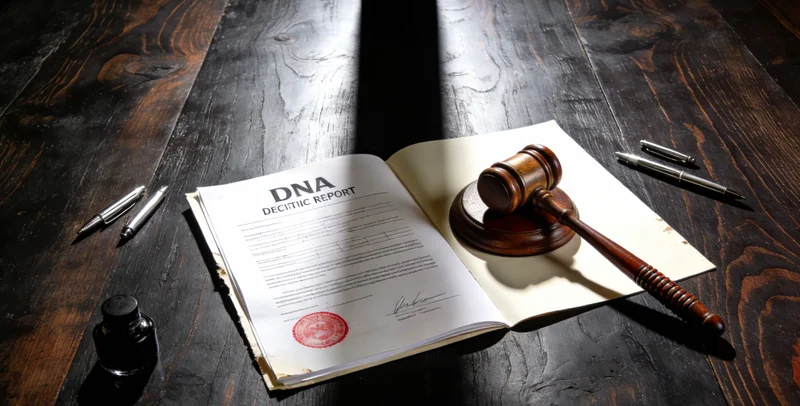 医生正在向家长讲解基因检测报告