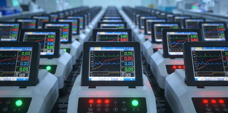 现代化基因检测实验室内部,科研