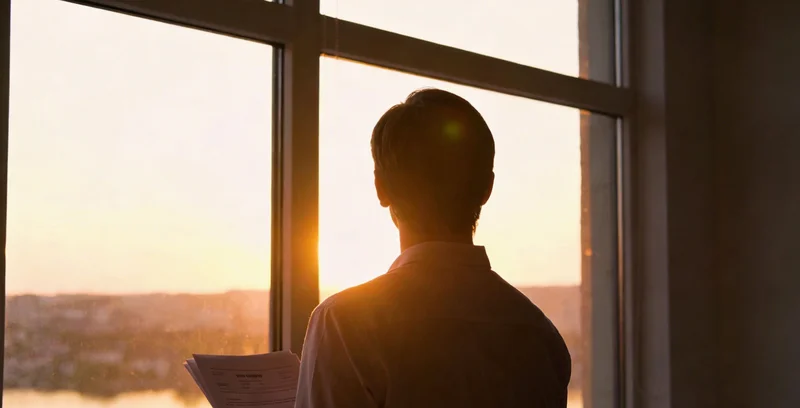 一缕明亮的阳光透过医院干净的窗