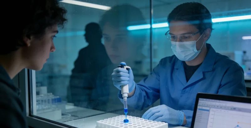 现代化基因测序实验室内部工作流