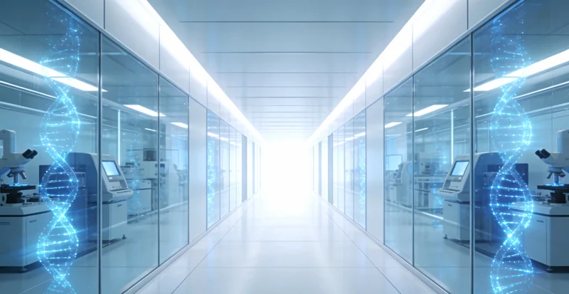 儋州某医院内部，指向检验科的清