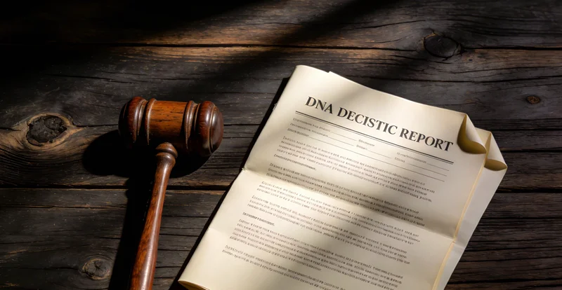 医生在诊室内与患者及家属讨论基因检测报告