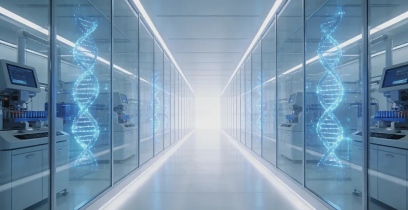 诊室内,医生正指着电脑上的检测