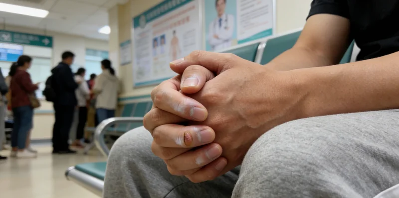 医生正在查看脑部MRI影像,探讨脑膜瘤情况