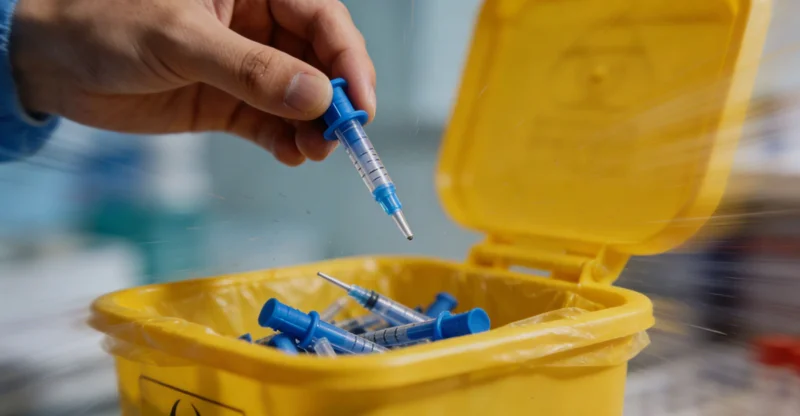 科研人员正在进行PCR基因检测