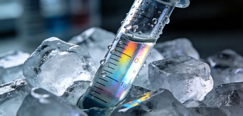 展示基因检测样本需要冷链空运至