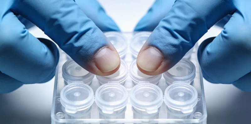 医生与患者家属围绕基因检测报告进行沟通的场景