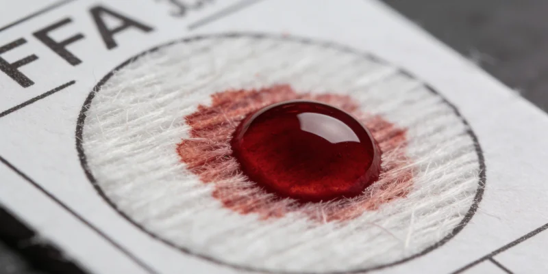 专业医护人员正在处理脑脊液样本