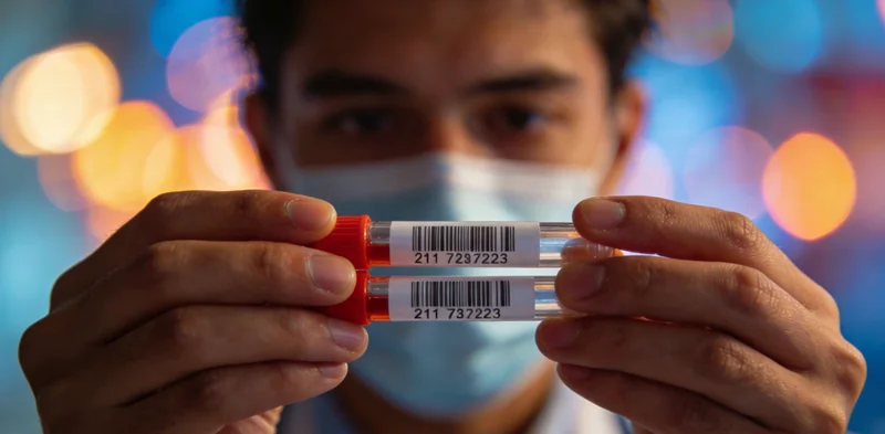 河池市民在医院向医生咨询白血病相关问题的场景