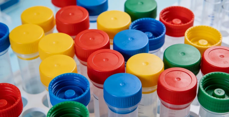 实验室内技术人员操作高通量测序