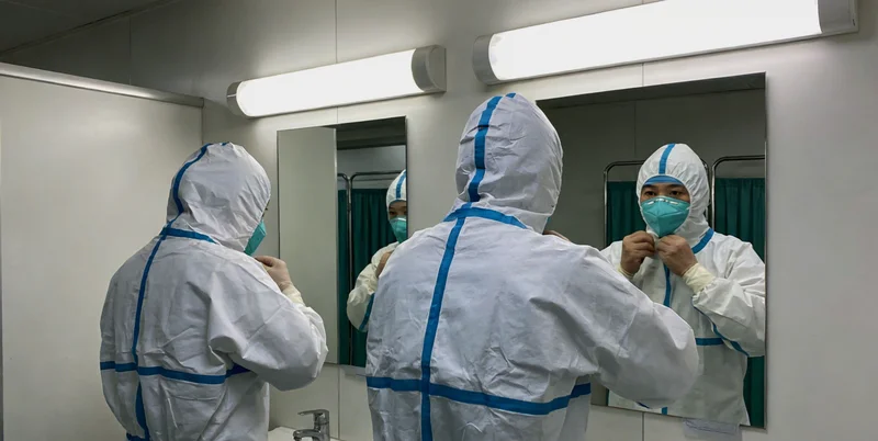 白山市区医疗环境示意图