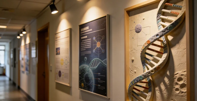 一位患者躺在床上,表情痛苦,旁