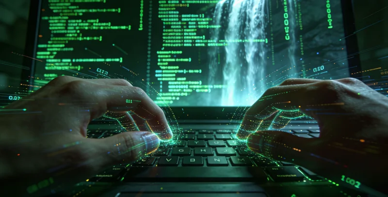 实验室技术人员正在进行基因测序