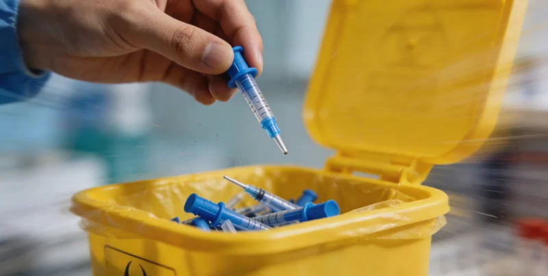 专业基因检测实验室工作场景