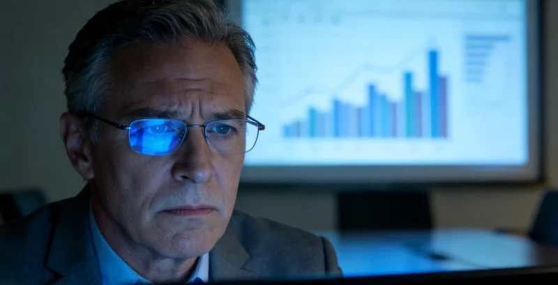 医生在办公室内认真查看并讨论基