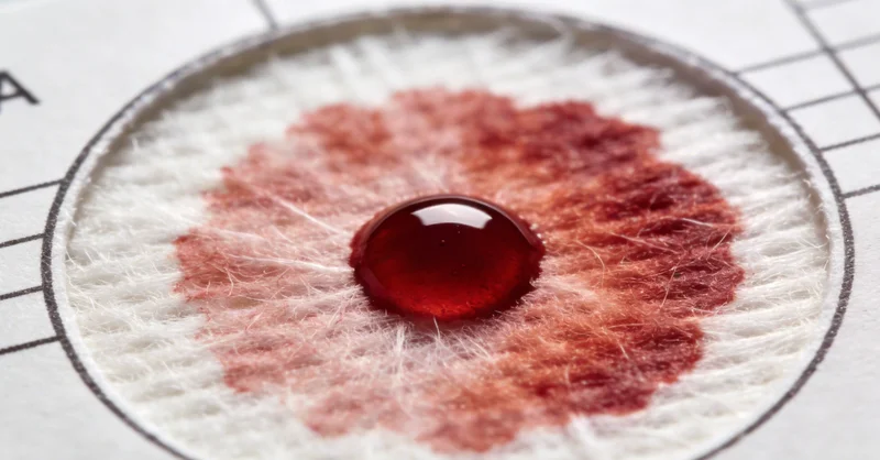 专业人员正在进行样本采集操作