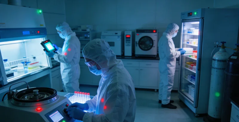 专业人士在保山本地为客户解读基因检测报告