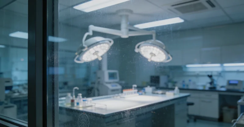 专业基因检测实验室内部环境