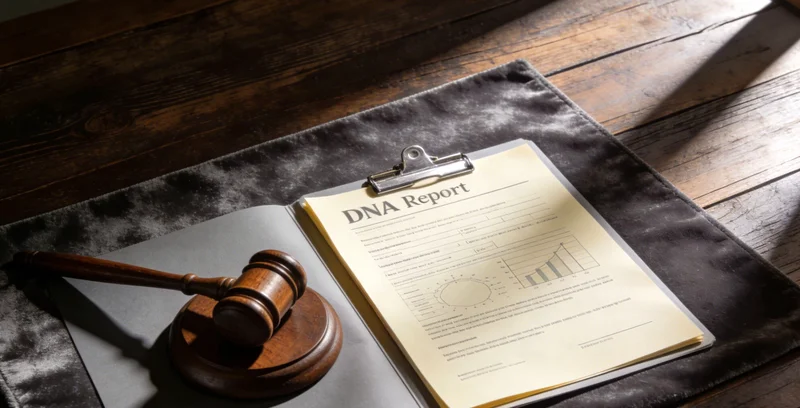 医生正在向咨询者解读基因检测报