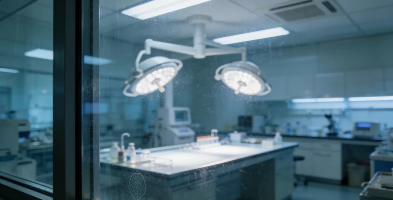 武汉不同基因检测机构的实验室环