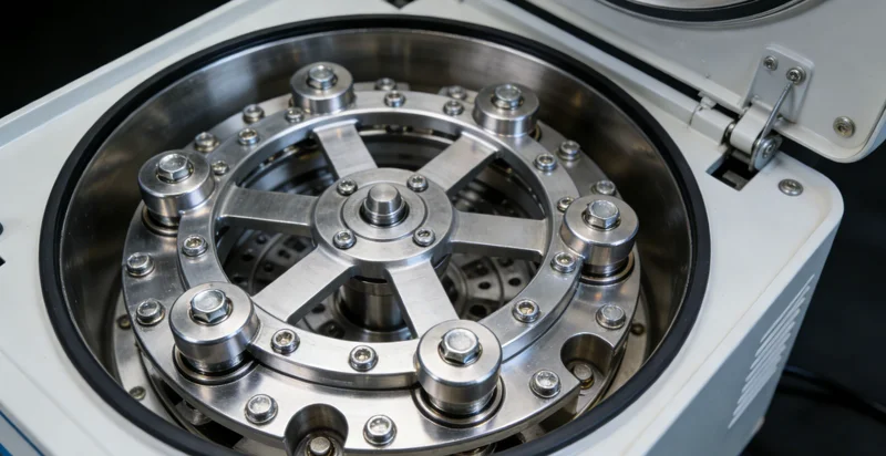 专业基因检测实验室内部，技术人