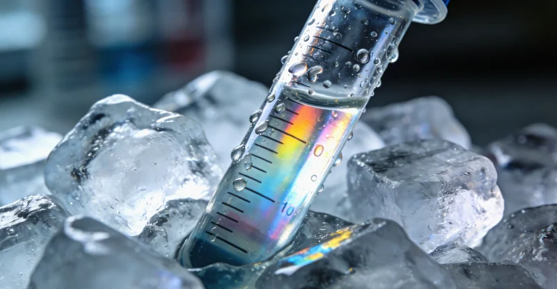 专业人员在采样点进行静脉采血,