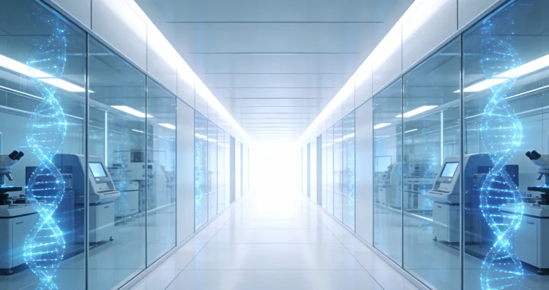 医生在办公室与患者共同查看并解