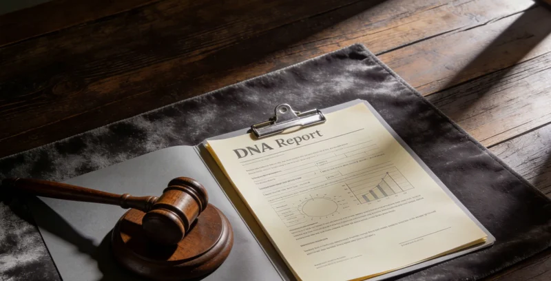 平顶山万核基因服务中心内，专业顾问正在为客户详细解读基因检测报告