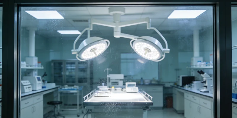 实验室技术人员正在进行高通量测