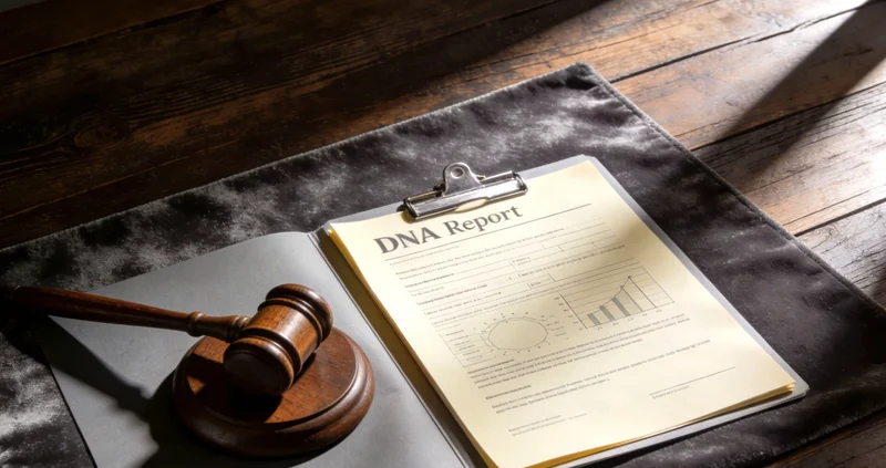 医生正在向咨询者详细解读基因检