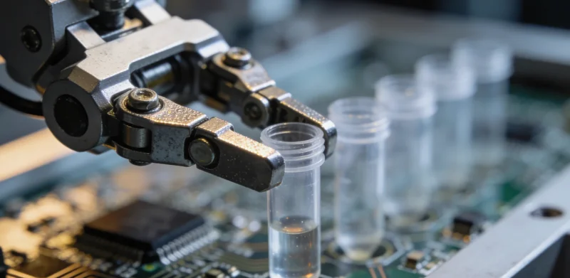 象征肺部感染与诊断难题的示意图