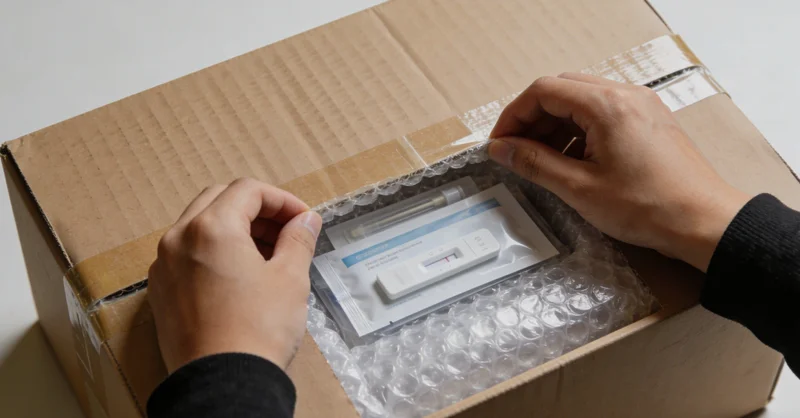 在温馨的家庭环境中，家长正在与