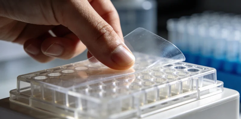 医生指着肺部CT影像，与患者家