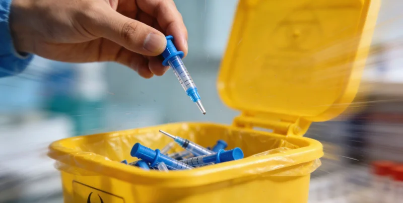 实验室技术人员正在进行DNA提