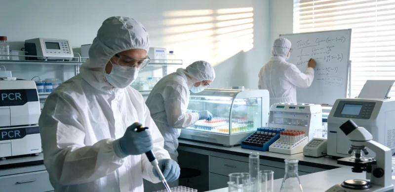 医疗机构实验室内部环境,展示传