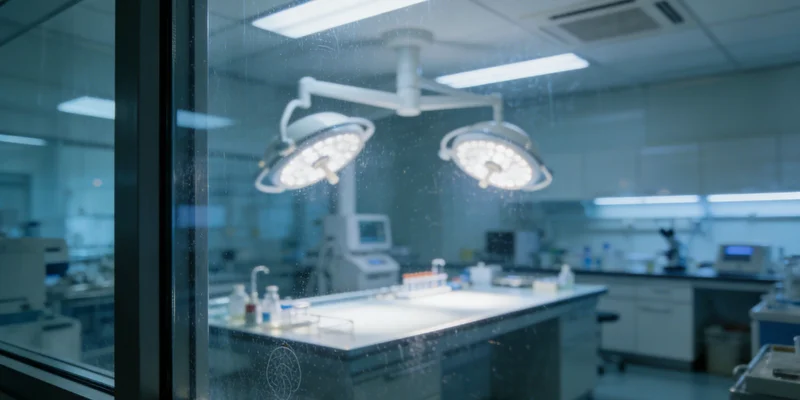 专业基因检测实验室内部环境