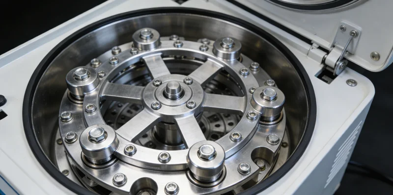 现代化基因测序实验室内部,展示