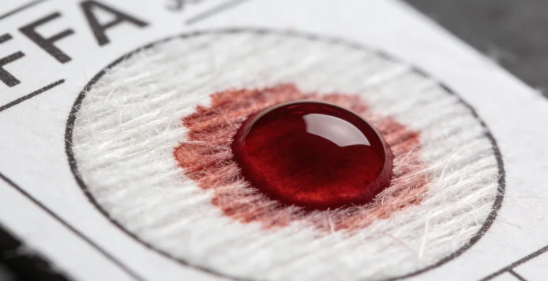 医护人员规范采集样本并放入专用