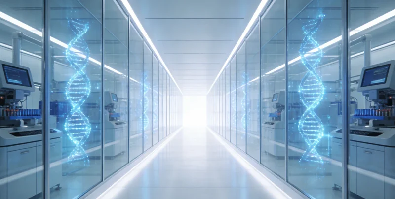 遗传咨询师为咨询者解读检测报告