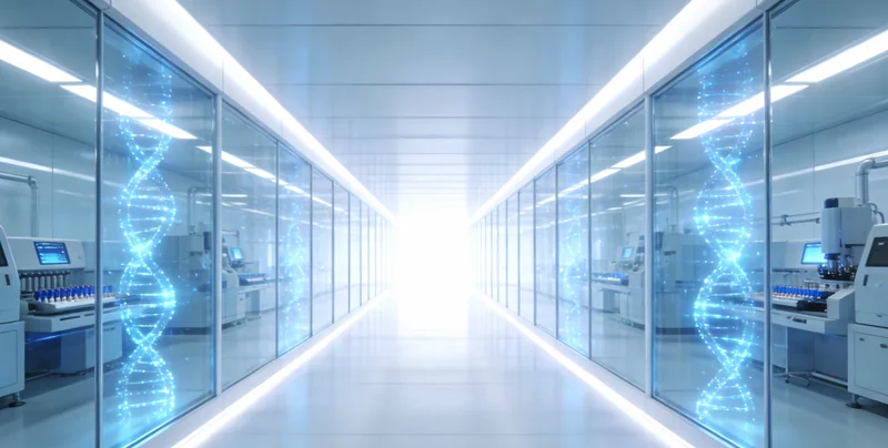 专业人员正在进行血液样本采集