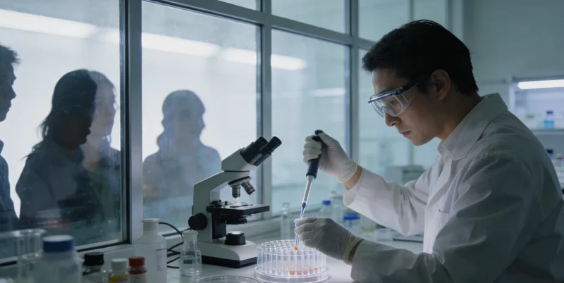 从患者采血、样本运输、实验室检