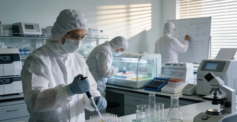 专业人员在吐鲁番为市民解读基因检测报告