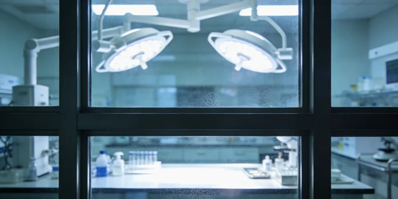 专业人员在进行基因检测操作