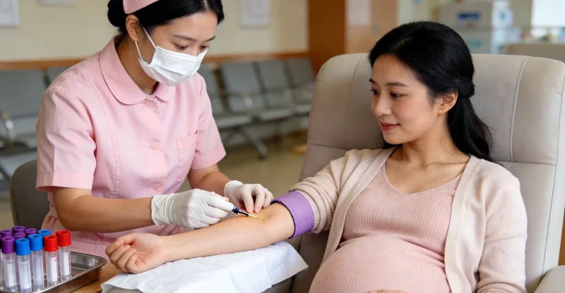 一份详尽的基因检测报告图示，展