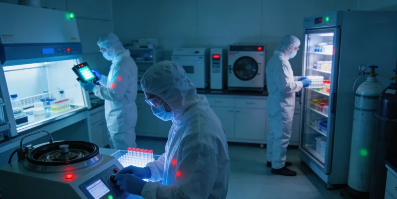 医生正在向患者家属详细解读基因