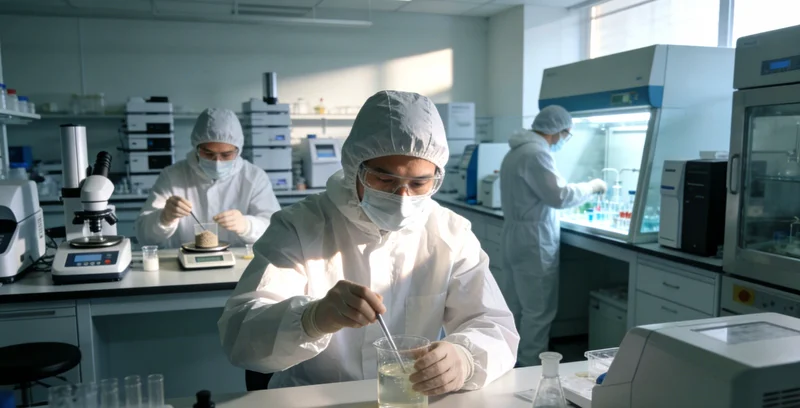 患者家属与医生一起查看基因检测报告并讨论