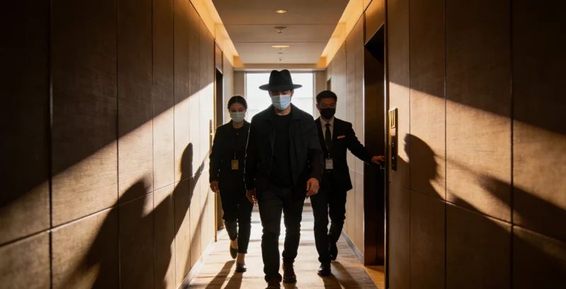 汉中市民在城市中行走，体现日常