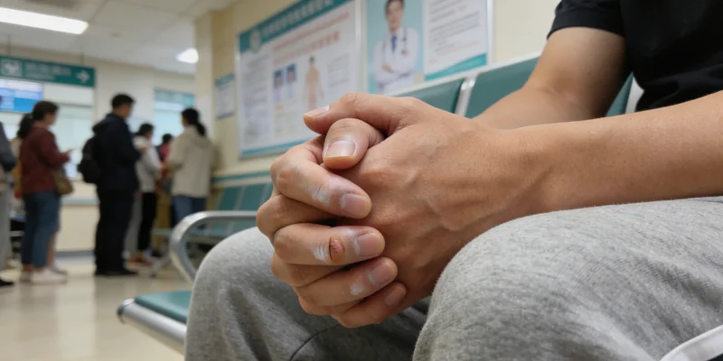 医生正为咨询者详细解读HPV基