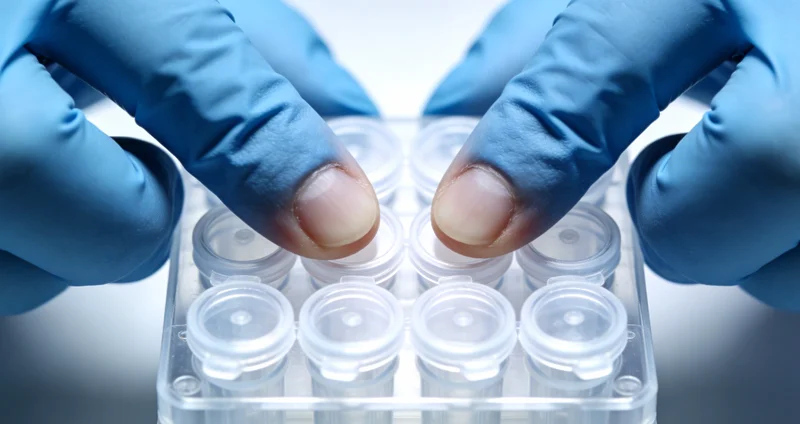 医生为患者讲解基因检测报告