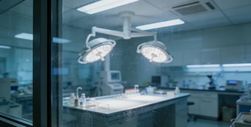 廊坊市民在医院咨询基因检测场景